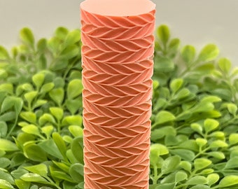 Knit pattern clay roller, clay texture roller, embossing roller, fondant texture roller, clay tool