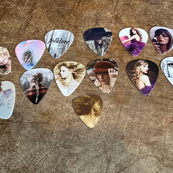 Guitar Pick Collection Case Etsy