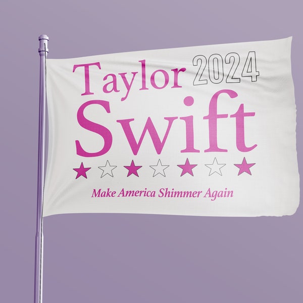 Taylor Swoft 2024 Flag Etsy