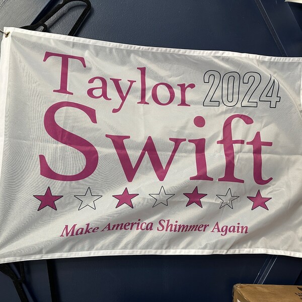 Taylor Swoft 2024 Flag Etsy