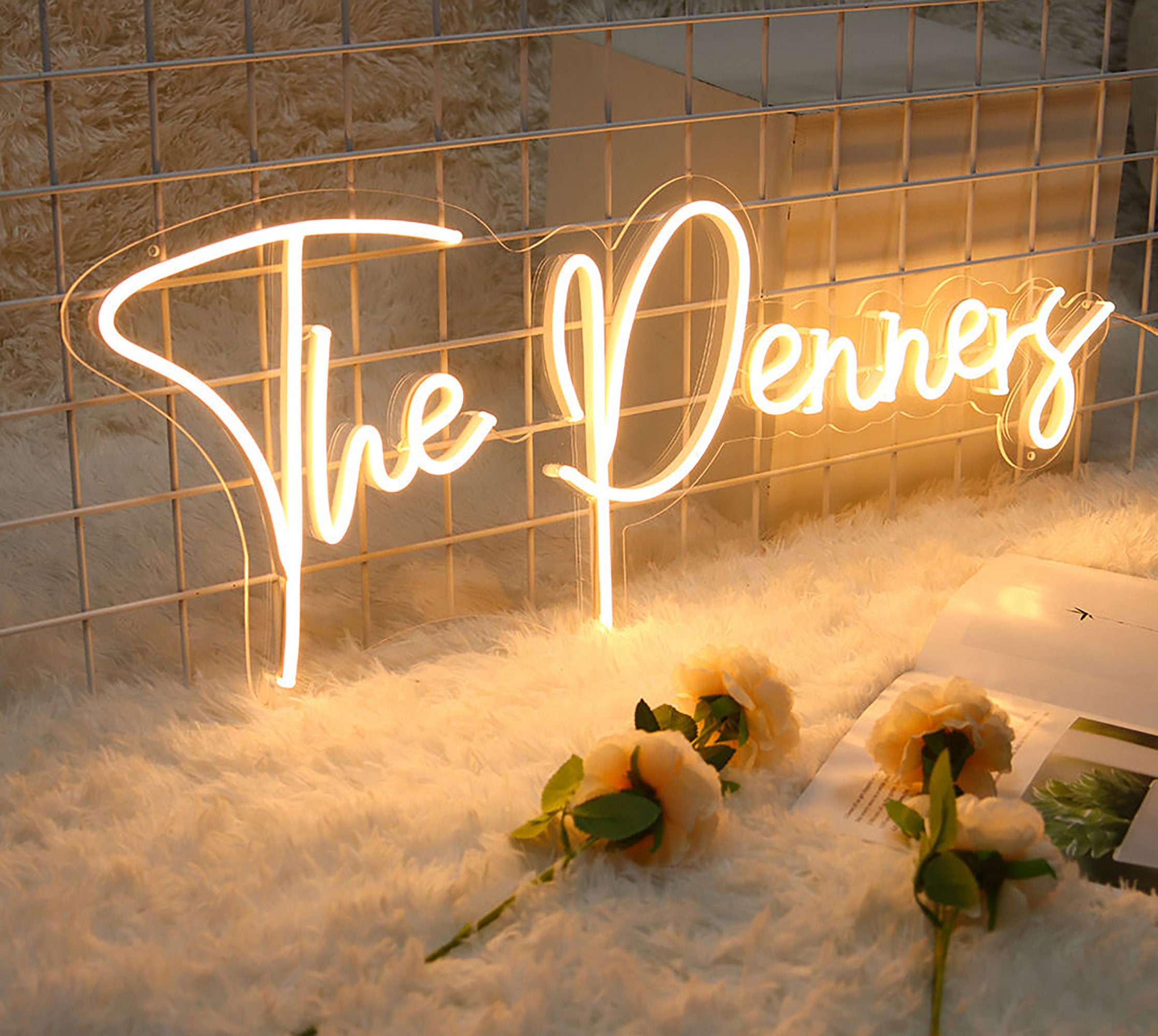 Reception Neom Sign Custom Neon Sign | LED Lights | Neon Light | Wedding Neon Sign | LED ...