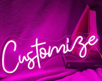 Custom Neon Sign | Led Sign | Led Neon Sign | Wall Neon Sign | Custom Neon Sign Wall Art | Neon Name Sign  | Custom Neon Light