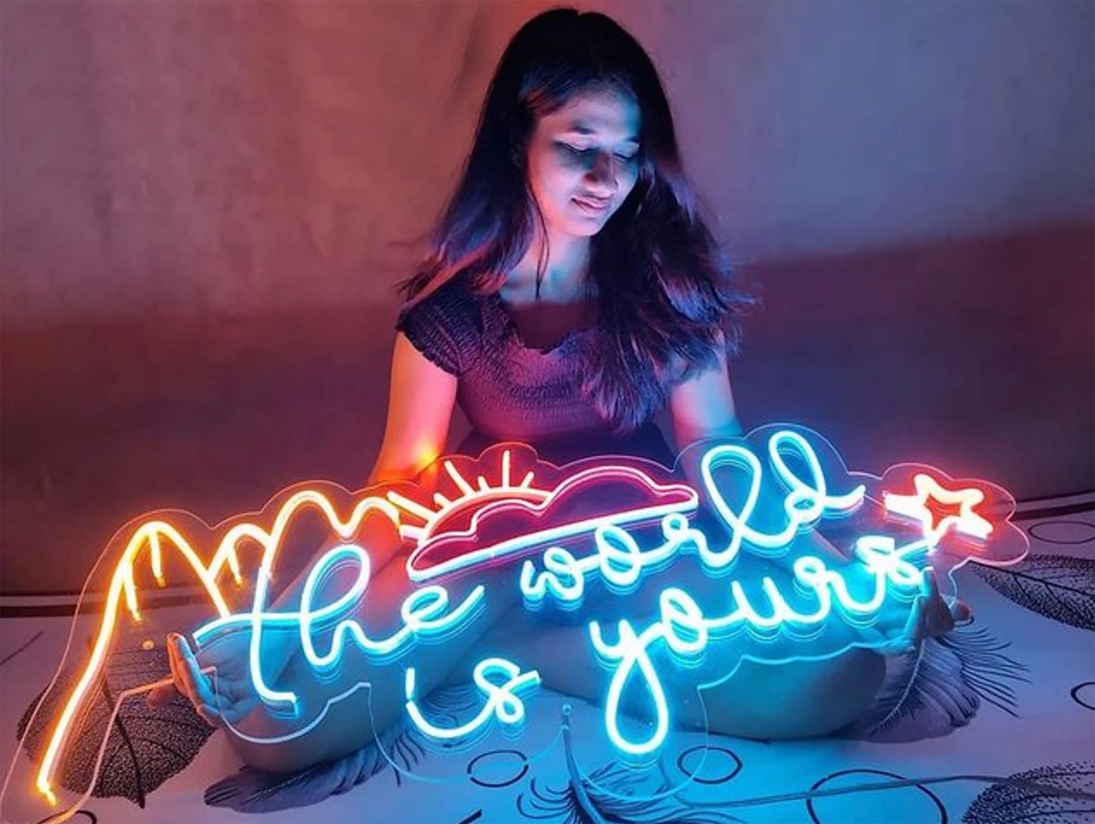 Reception Neom Sign Custom Neon Sign | LED Lights | Neon Light | Wedding Neon Sign | LED ...