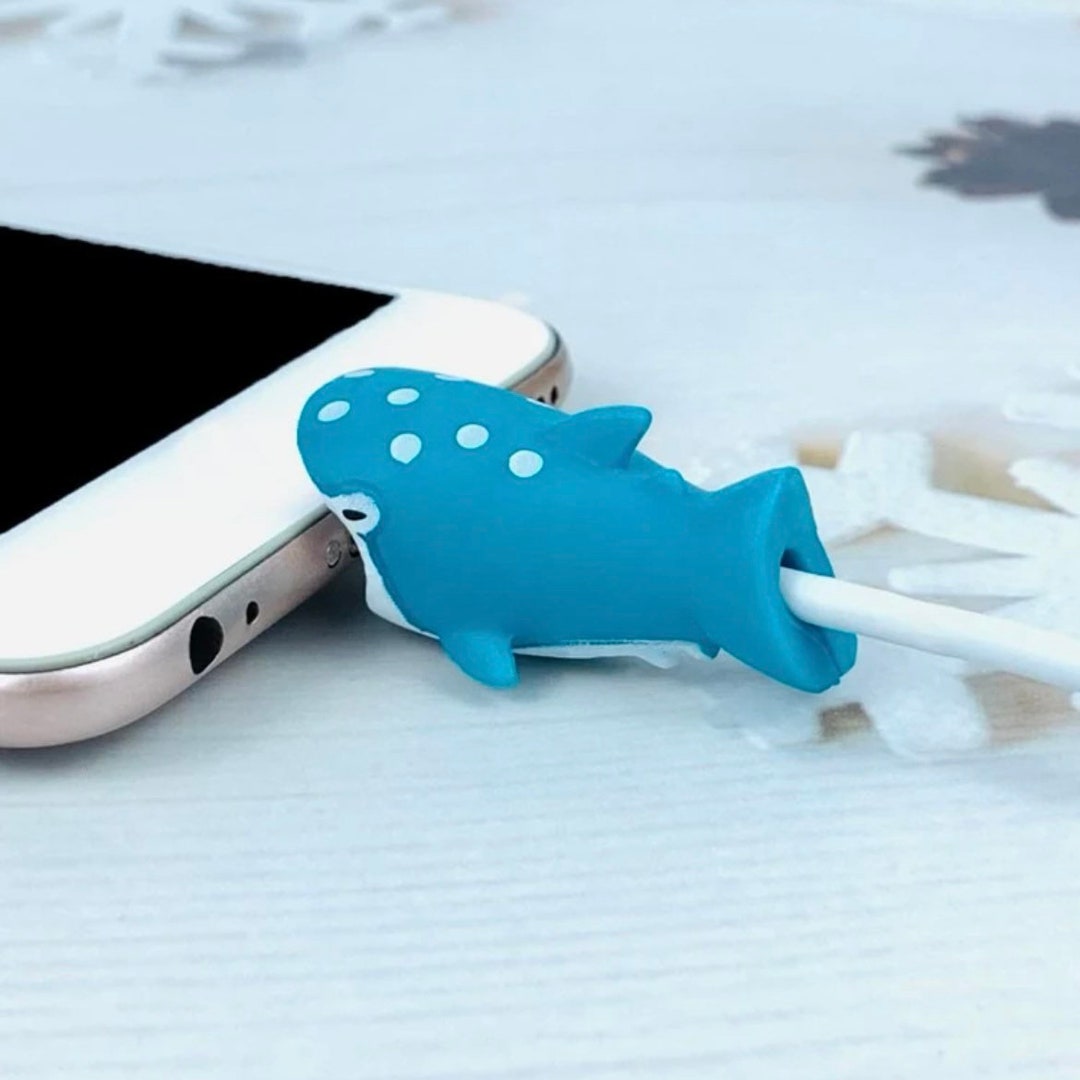 Shark Cable Protector Cute Iphone Ipad Cord Protector Cord - Etsy