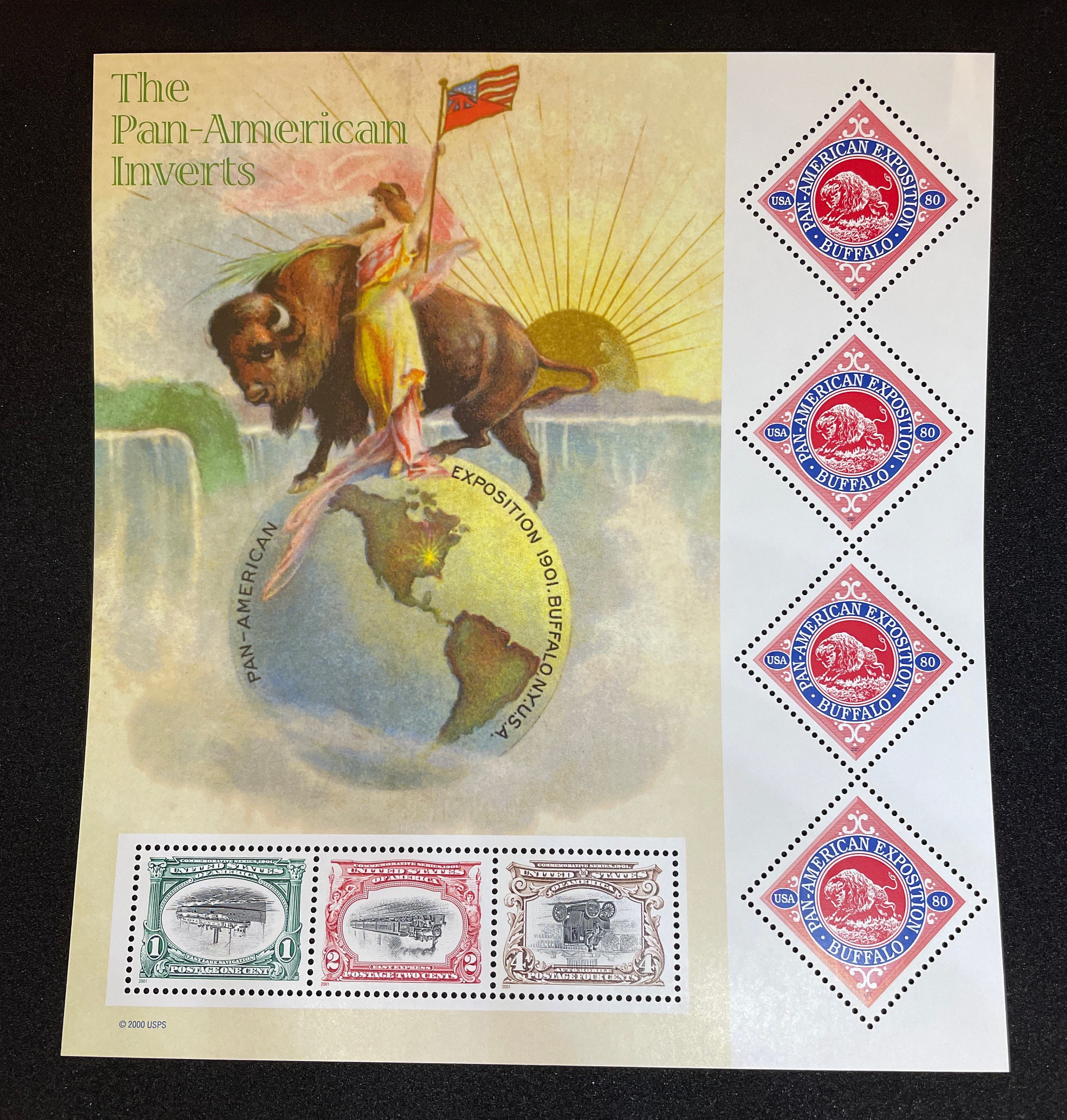 NH US Stamp 299 Pan-American 1901 Ocean Steamship 10c Buff/Black 
