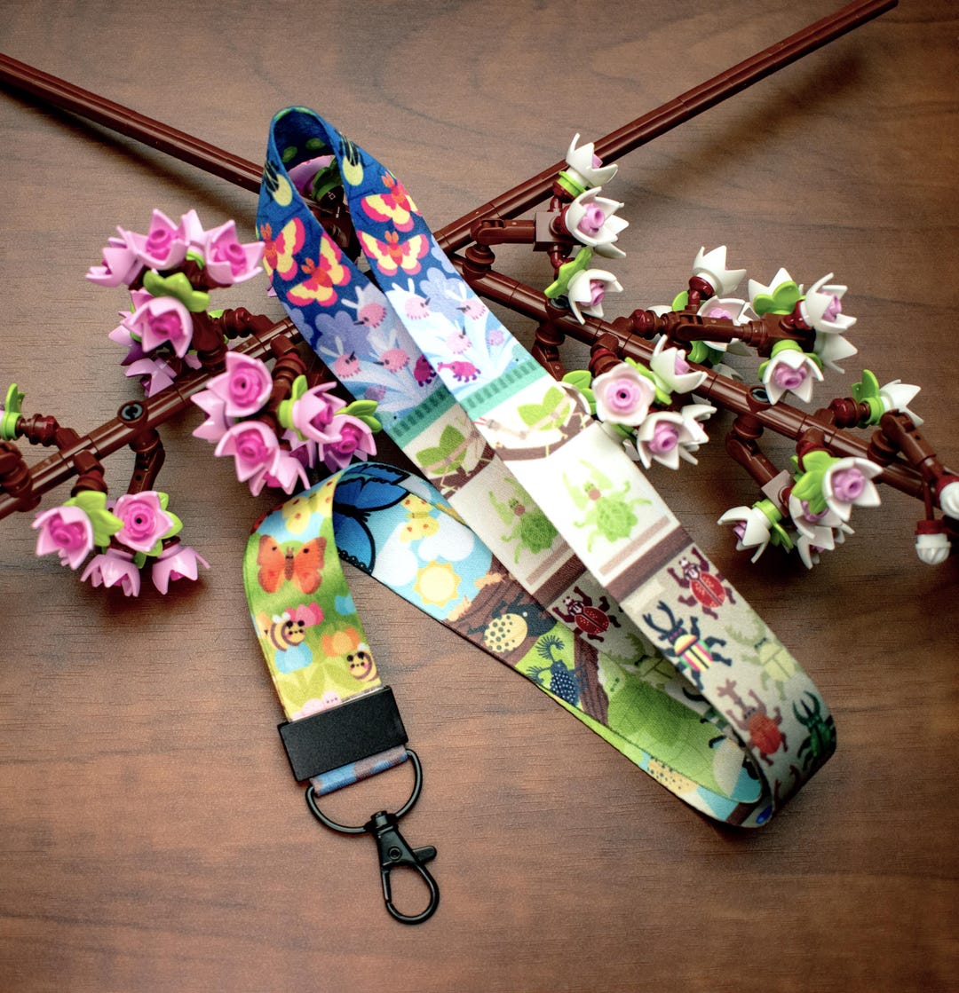 Insect Lanyard | Cute Colorful Teacher Lanyard | Bug Lanyard | Lanyard ...
