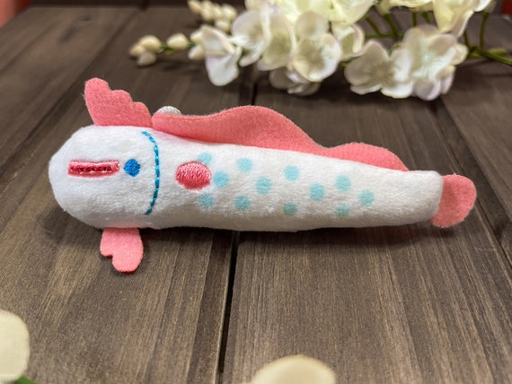 Oarfish Keychain Cute Plush Fish Cute Oarfish Keychain Deep Sea Keychain Plush Keychain Doom Fish Etsy