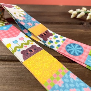 Laundry Bear Lanyard | Cute Colorful Teacher Lanyard | Patterned Lanyard  | Lanyard for Keys