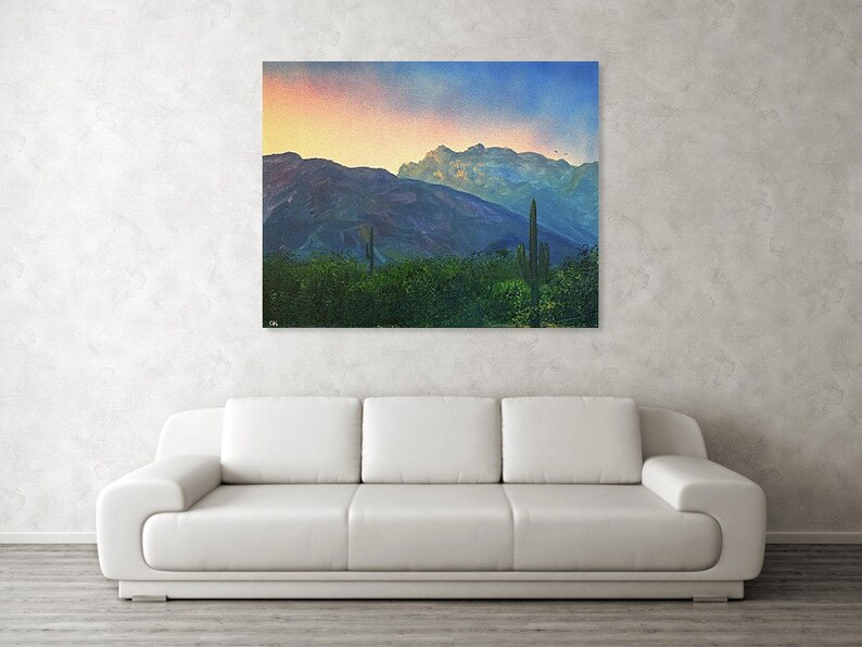Catalina Mountains Wall Art Tucson Arizona Window Peak Etsy