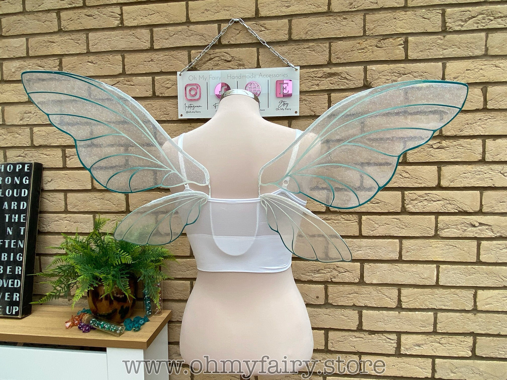 Pixie Halloween Costume 2022 Medium White With Blue Tips Pixie Wings Fairy Wings Elegant Etsy India