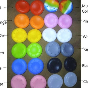 8 Trigger Thumb-Grips Stick Tappi Grip Tappi Per Controller Xbox - Foto 8