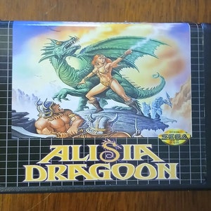 Alisia Dragoon Sega Genesis Cartridge ONLY see pics