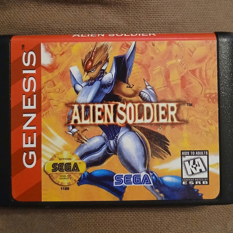 Alien Soldier - Etsy
