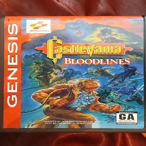 Castlevania: Bloodlines セガジェネシスカートリッジのみ 写真を見る LQQK