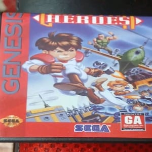 Gunstar Heroes Sega Genesis Cartridge ONLY