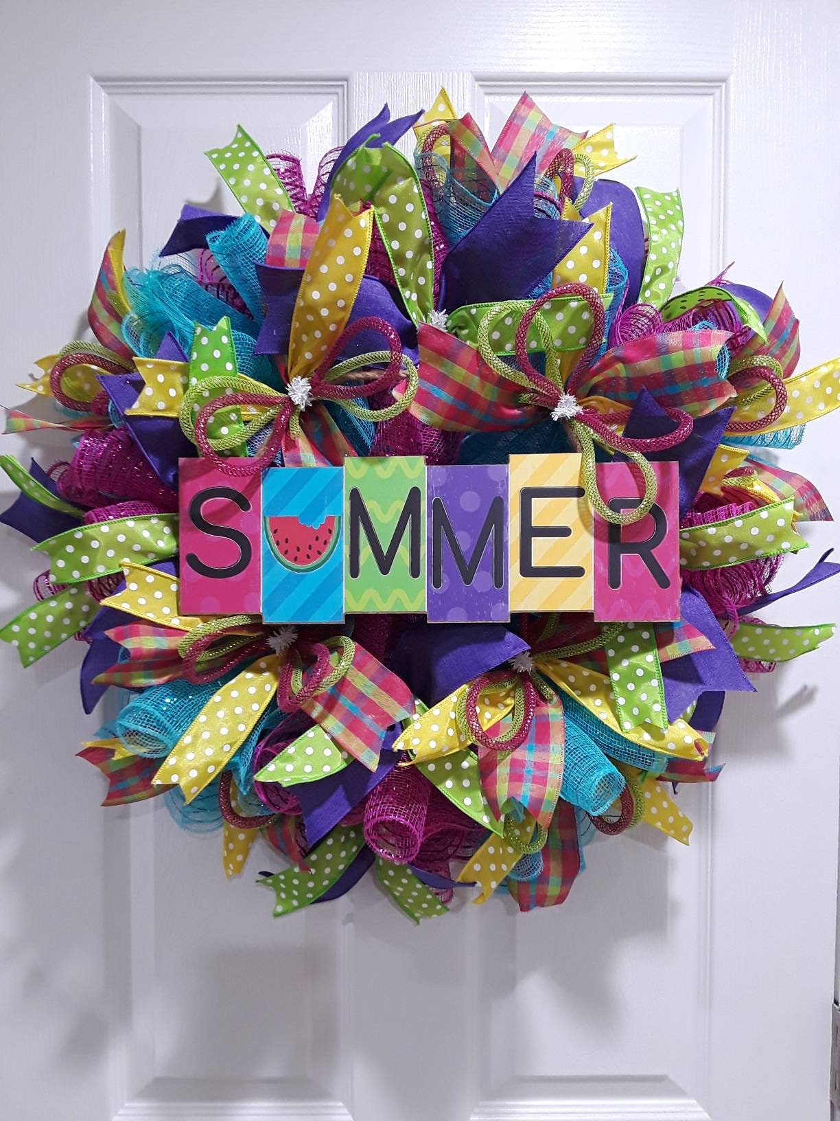 Summer front door decorSummer door decor Summer wreaths | Etsy