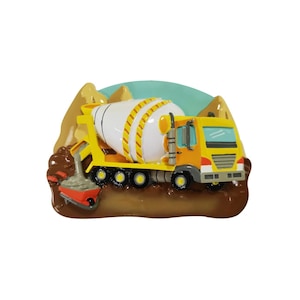 Personalized Christmas Ornament - Truck - Cement Truck/Cement Mixer/Road Crew