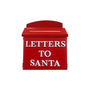Letters to Santa Personalized Christmas Ornament/Personalized Santa&#39;s mailbox ornament