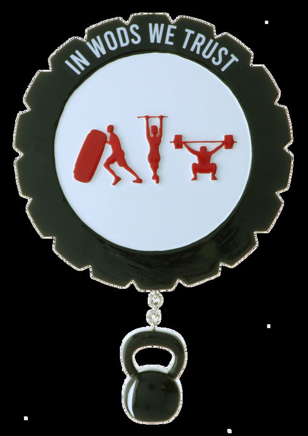 Personalized Christmas Ornament Work Out/fitness/circuit Training