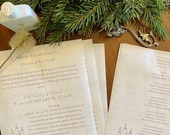 Advent Wreath Prayers- Traditional Catholic