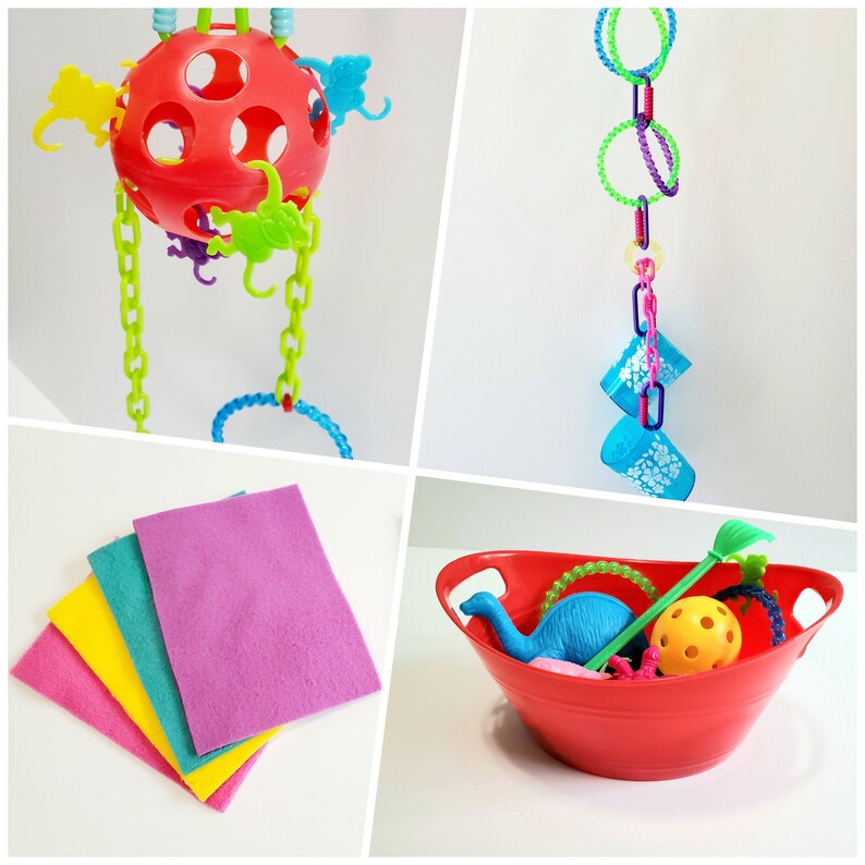 Sugar Glider Toy Bundle Sugar Glider Toys and Blankets