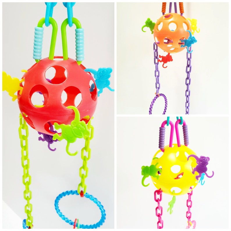 13. Monkey Pulley Toy Sugar Glider Toy