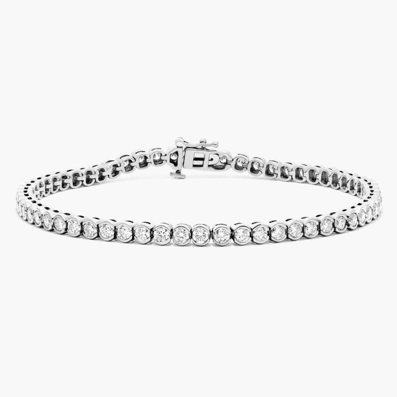 Tennisarmband Diamanten moissanite