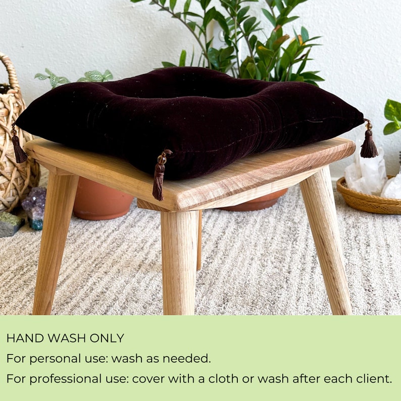 Velvet Yoni Steam Cushion 12 Inch Pillow for Yoni Steaming Etsy