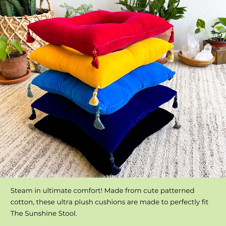 Velvet Yoni Steam Cushion 12 Inch Pillow for Yoni Steaming Etsy
