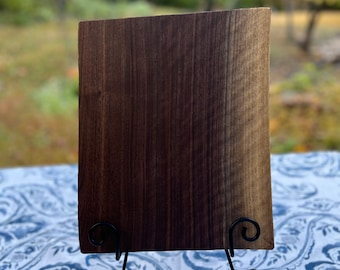SOLID BLACK WALNUT-Wood Serving board, cutting board, charcuterie board, cheese board