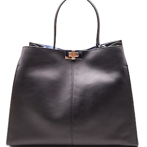 Calf Skin Leather Foldover Handbag Short/Long straps