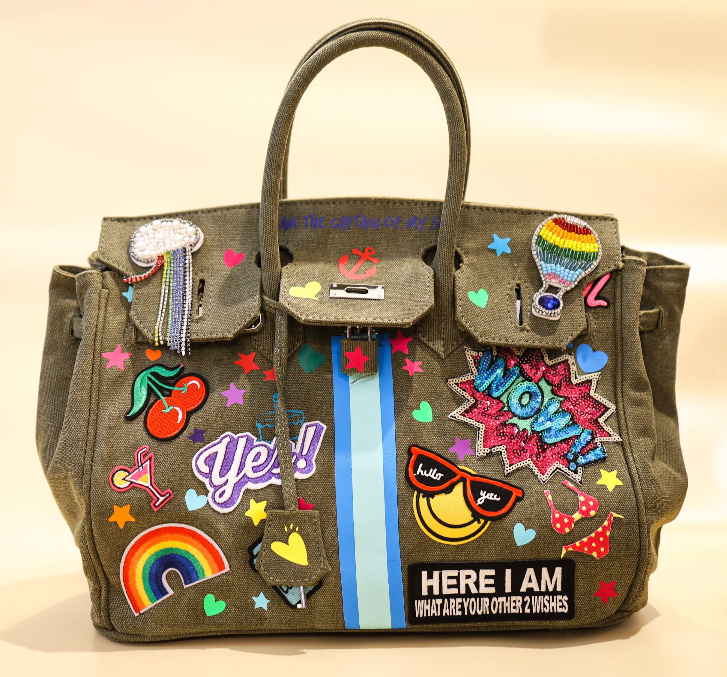 graffiti birkin bag