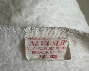 Protector de colchón vintage Neva-Slip Fleece tamaño matrimonial (187 x 127 cm)