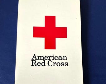 Vintage American Red Cross Lined Pocket Notepad