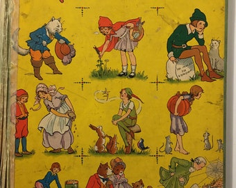 Vintage "Stories Children Love" Book, 1923 Hardcover with Fairy Tales