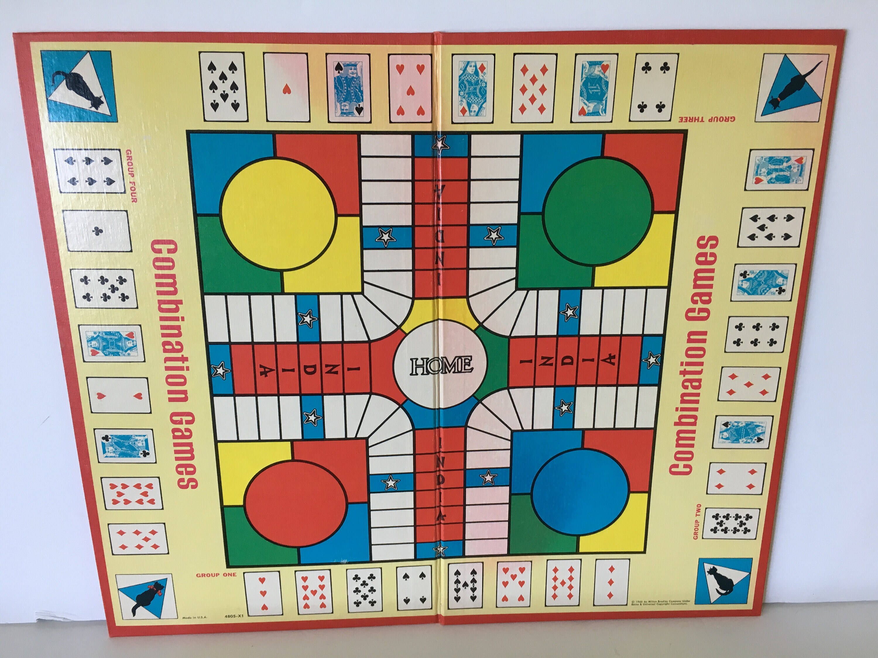 Combination Games by Milton Bradley 1968 Vintage Board Games Etsy