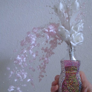 Blassrosa Schleierkraut künstliche Blumen mit Draht Stengel für die Erstellung von Karten Scrapbooking DIY Hochzeit in 3 Größen