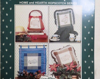 Krazy Stitches - Pampered Pets - Counted Cross Stitch - Home and Hearth Hopscotch Series - Book #23 - Vintage