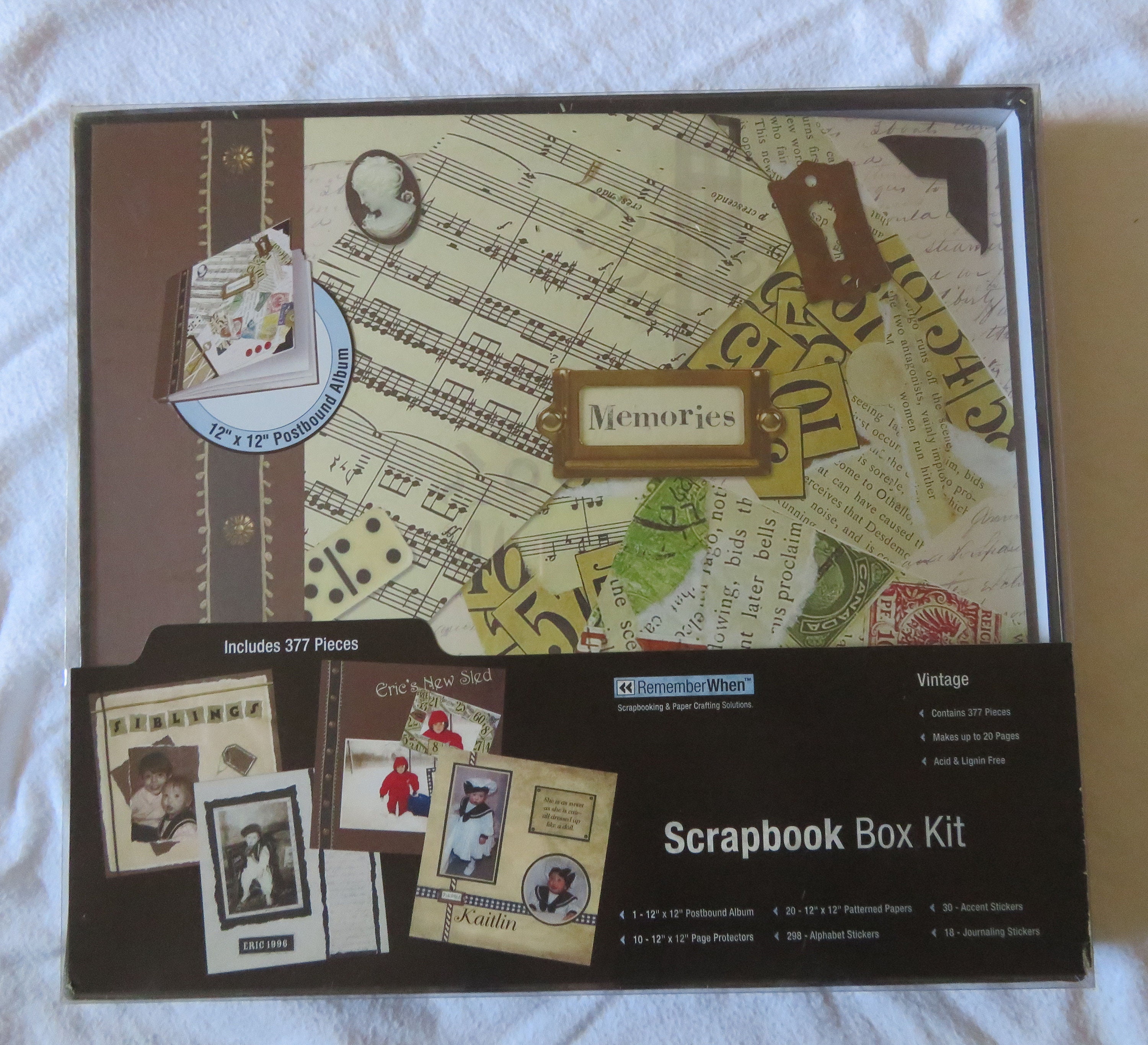 Colorbok Scrapbook Box Kit All Occasions