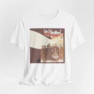 Led Zeppelin II Album Unisex Tee, Rock Band Music Shirt, Graphic Band Tee, Classic Rock T-Shirt, Concert Merch Shirt, Music Lover Gift