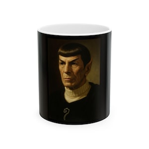 Star Trek Spock Mug: Sci-Fi Trekkie Gift
