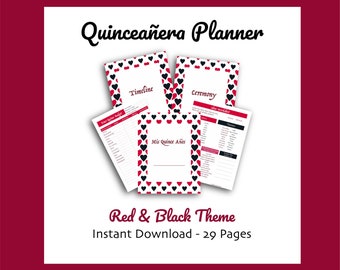 Quinceanera print Etsy picture relating to Printable Quinceanera Checklist named Quinceanera print Etsy