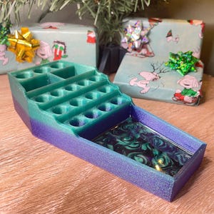 Large Coffin Cart and Battery Stand - Cartridge Organizer