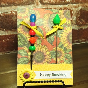 Rainbow Toker Poker and Clip Set with Gift Card Holder