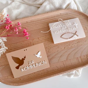 Geschenk zur Kommunion | Konfirmation Geschenk | Geschenk Firmung