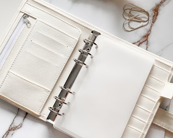 Cash envelope blank frosty matt transparent | A7 A6 A5 | Budget binder envelopes | Binder envelopes | Zipper envelopes | Budget planning | Budget