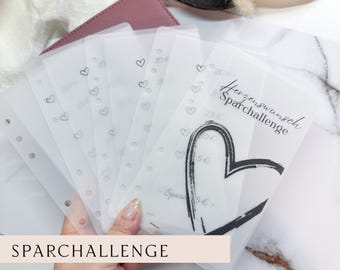 Savings challenge | Budget planner | Money saving challenge | Envelope method | Cash stuffing | Savings challenges | Savings challenge