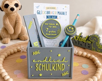 Back-to-school gifts for boys | Gift for first-graders | Finally a schoolchild | Gift set | Back to school | Small gift box