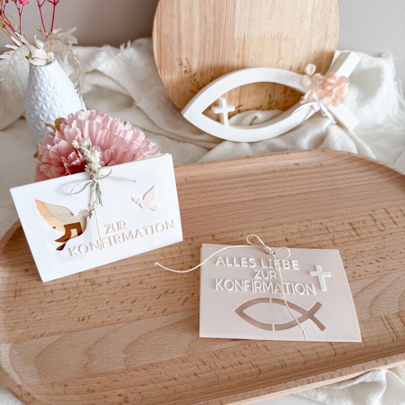 Geschenk zur Kommunion | Konfirmation Geschenk | Geschenk Firmung