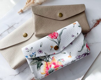 Wallet medium | with coin compartment | stylish elegant | Accessories for everyday life | Money bag small and light